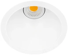 7W įleidžiamas šviestuvas SWAP, matinės baltos sp., 3000K, 36°, IP65
