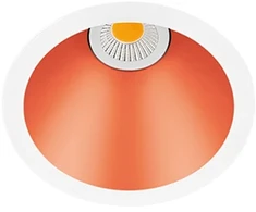 7W įleidžiamas šviestuvas SWAP, raudonas, 3000K, 33°, su maitinimo šaltiniu