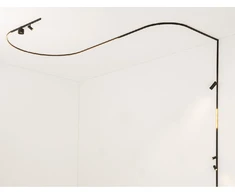 7W LED akcentinis šviestuvas į magnetinę sistemą ZAMBELIS MAGNETIC 6MM, juodas, 3000K, DALI, 25253