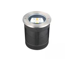 7W LED įleidžiamas į žemę šviestuvas, plieno sp., 3000K, IP67, E362