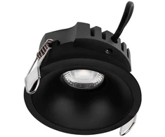 7W LED įleidžiamas pakreipiamas šviestuvas MT 146 LED, juodas, 4000K