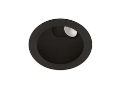 7W LED įleidžiamas pakreipiamas šviestuvas POINTER, juodas, 3000K, 56°