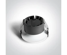 7W LED įleidžiamas šviestuvas, baltas, 3000/3500/4000K, 10107DX/W/V