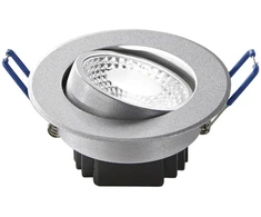 7W LED įleidžiamas šviestuvas ORIONE, nikelio sp., 4000K