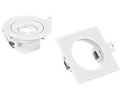 7W LED įleidžiamas šviestuvas SNIPER, baltas, CCT