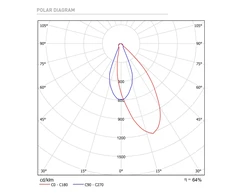 7W LED įleidžiamas šviestuvas SWAP L, juodas, 3000K
