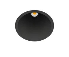 7W LED įleidžiamas šviestuvas SWAP, matinės juodos sp., 3000K, 40°