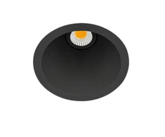 7W LED įleidžiamas šviestuvas SWAP S, juodas, 3000K