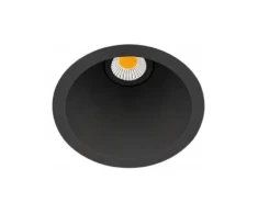 7W LED įleidžiamas šviestuvas SWAP S, juodas, 3000K