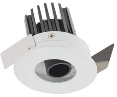 7W LED įleidžiamas šviestuvas XPIXEL, matinės baltos/juodos sp., 2700K