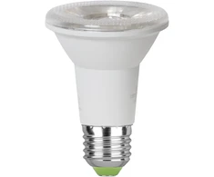 7W LED lemputė, balta, E27, 4000K