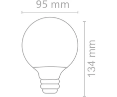 7W LED lemputė, E27, 2700K, ACB62158