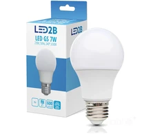 7W LED lemputė GS, E27, balta, 6000K, 240°