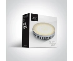 7W LED lemputė, GX53, matinė, 3000/4000/5000K, 9F07L/V