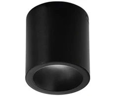 7W LED lubinis šviestuvas MANOR, juodas, CCT, IP44