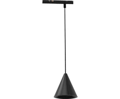 7W LED pakabinamas šviestuvas į magnetinę sistemą ZAMBELIS MAGNETIC 5MM, matinės juodos sp., 3000K, DALI, 2527