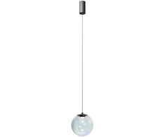 7W LED pakabinamas šviestuvas IRIDES, juodas, 2700K, 01-4082