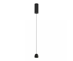 7W LED pakabinamas šviestuvas, juodas, 3000K, 24°, su filtru nuo akinimo, 25137