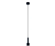 7W LED pakabinamas šviestuvas, juodas, 3000K, 22177