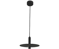 7W LED pakabinamas šviestuvas, juodas, 3000K, 18139-B