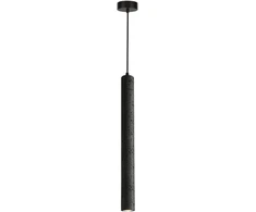 7W LED pakabinamas šviestuvas LEONARD, juodas, 3000K, 4301001