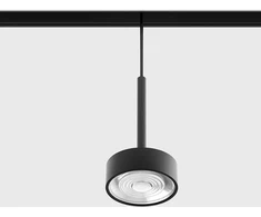 7W LED pakabinamas šviestuvas SOL MINI P į magnetinę sistemą IN_LINE, juodas, 3000K, 48V, 24°