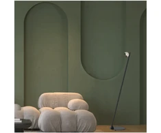 7W LED pastatomas šviestuvas, juodos/nikelio sp., 3000K, dimeriuojamas, 25345