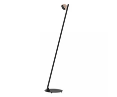 7W LED pastatomas šviestuvas, juodos/šampano sp., 3000K, dimeriuojamas, 25344