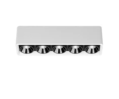 Lubinis šviestuvas 7W LED paviršinis šviestuvas Juodas FOSTER MICRO, baltas, 3000K
