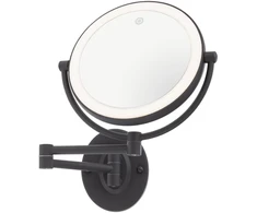 7W LED sieninis šviestuvas SELFIE, juodas, 3000/4000/6000K, dimeriuojamas