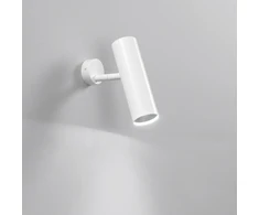 7W LED sieninis šviestuvas su trifaziu adapteriu ROCKET, baltas, CCT