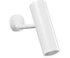 7W LED sieninis šviestuvas su trifaziu adapteriu ROCKET, baltas, CCT