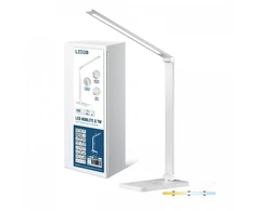 7W LED stalo šviestuvas NOBLITE Q, baltas, 3000-6500K, dimeriuojamas