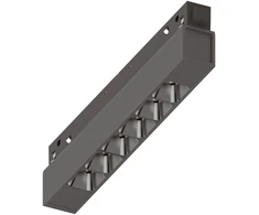 7W LED šviestuvas į magnetinę sistemą EGO, juodas, 2700K, 48V, DALI, 340043