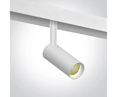7W LED šviestuvas į magnetines sistemas MINI/MIDI/MAXI/P&amp;P, baltas, 3000/4000K, 48V, 38°, DALI, 42138L/W/V