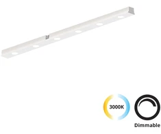 7W LED šviestuvas į magnetinius bėgelius SLIM MAGNETIC, baltas, 3000K, dimeriuojamas, 4288501