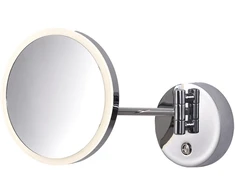 Sieninis šviestuvas 7W LED šviestuvas - veidrodis BOAN, chromo sp., 3000/4000K, IP44, A3252174C