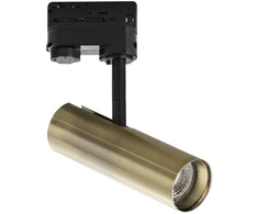 7W LED trifazis bėginis šviestuvas ROCKET, bronzos sp., CCT