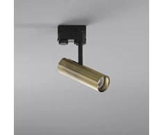 7W LED trifazis bėginis šviestuvas ROCKET, bronzos sp., CCT