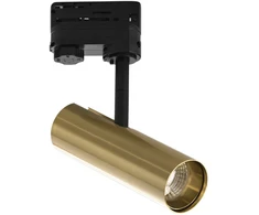 7W LED trifazis bėginis šviestuvas ROCKET, aukso sp., CCT