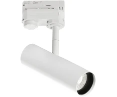 7W LED trifazis bėginis šviestuvas ROCKET, baltas, CCT