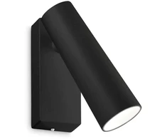 Ideal Lux Sieninis šviestuvas Pipe Ap Nero
