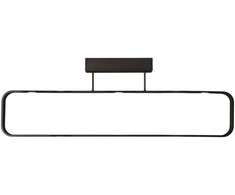 7x5W LED lubinis šviestuvas MOKA, rudas, 3000K, dimeriuojamas