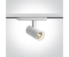 8/10/12W LED akcentinis šviestuvas į 3 fazių bėgelius, baltas, 3000/3500/4000K, 65670AT/W/V