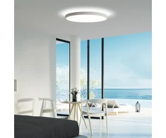 Pakabinamas šviestuvas 80+12W LED paviršinis/pakabinamas lubų šviestuvas LISBOA, baltas, 3000/4000K, 80cm, P3851270B
