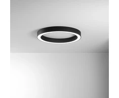 80W LED lubinis šviestuvas DEMOS, juodas, CCT