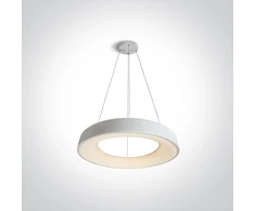 80W LED pakabinamas šviestuvas, baltas, 3000K, 62180NB/W/W