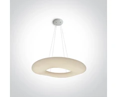 80W LED pakabinamas šviestuvas, baltas, 3000K, 63110C/W