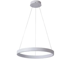 Italux 80W LED pakabinamas šviestuvas BRASCO UP DOWN, baltas, 3000/4000K, dimeriuojamas
