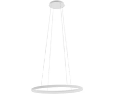 80W LED pakabinamas šviestuvas NOBU, baltas, 3000/4000K, dimeriuojamas, 01-3812